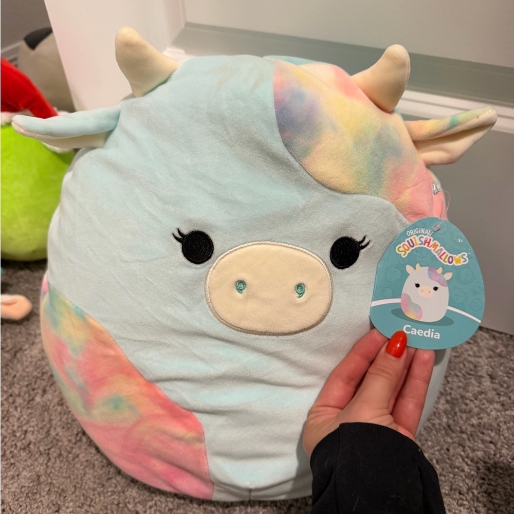 Caedia Squishmallows Pastel Unicorn Plush - Picture 2 of 3